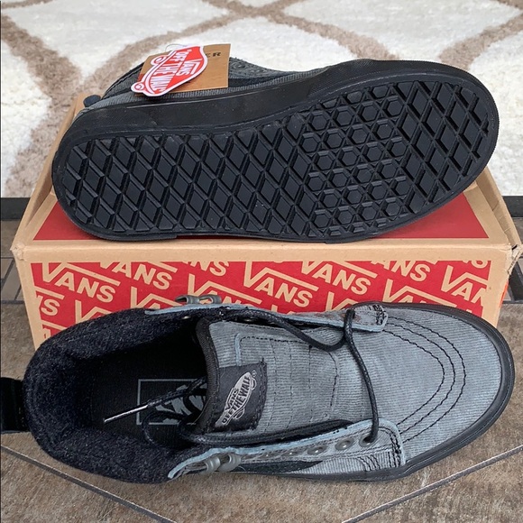 VANS SK8-Hi MTE DENIM SUEDE/BLACK WMNS - Picture 4 of 16